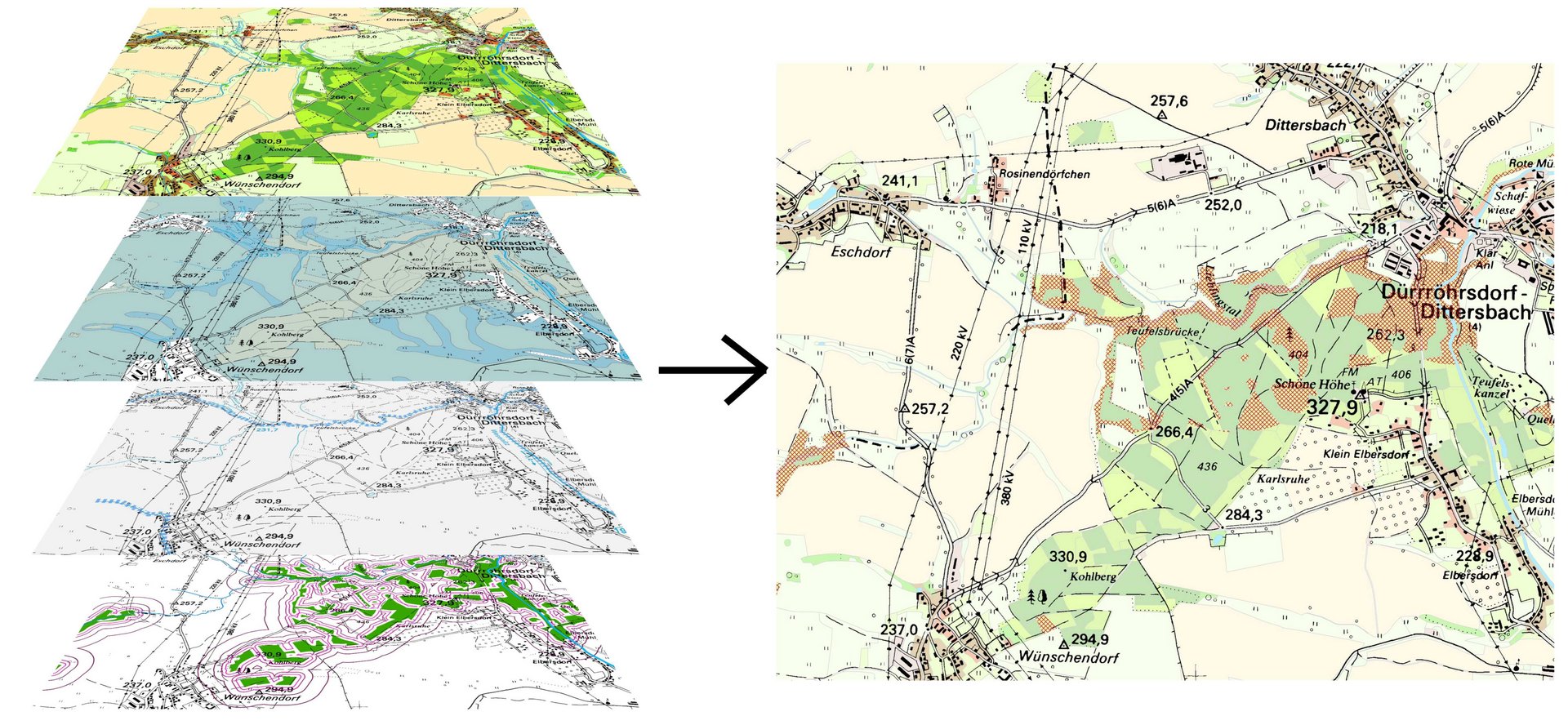 Modellierung der potenziellen Habitate des Feuersalamanders (Salamandra salamandra) westlich von Dürrröhrsdorf-Dittersbach